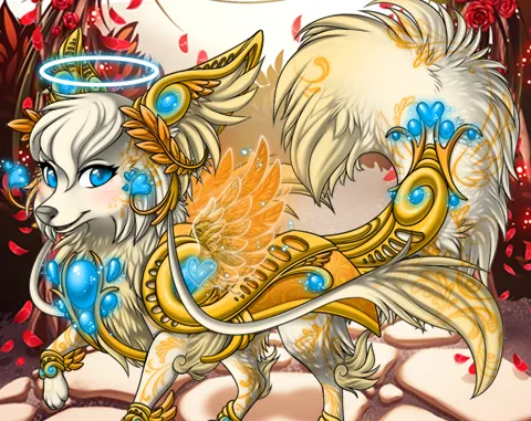 Cupid's Angelic Puffadore